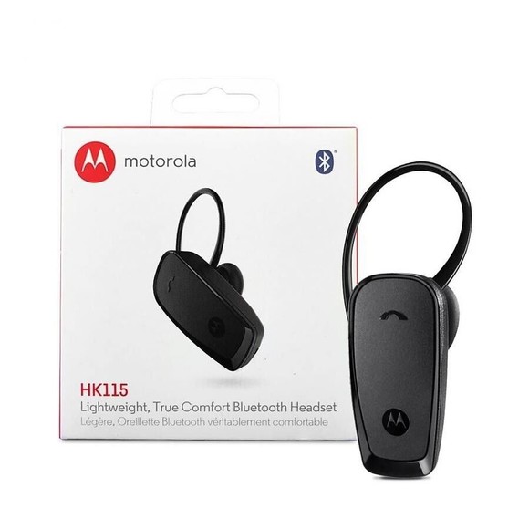 Motorola HK115 True Comfort Bluetooth Stero Headset Lightweight Retail Pack - Picture 1 of 3
